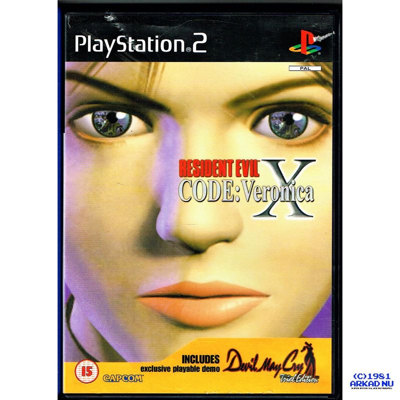 RESIDENT EVIL CODE VERONICA X PS2