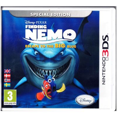FINDING NEMO ESCAPE TO THE BIG BLUE SPECIAL EDITION 3DS