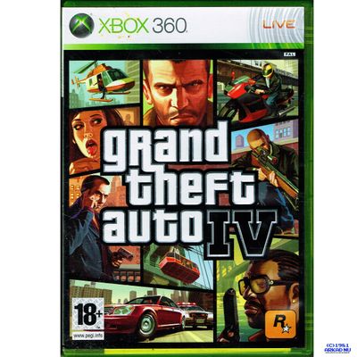 GRAND THEFT AUTO IV XBOX 360