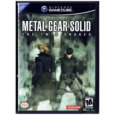 METAL GEAR SOLID THE TWIN SNAKES GAMECUBE NTSC USA