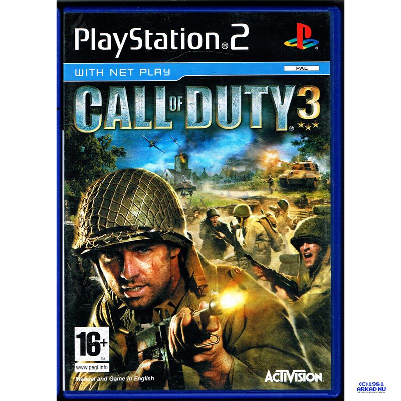 CALL OF DUTY 3 PS2