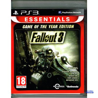 FALLOUT 3 GAME OF THE YEAR EDITION PS3