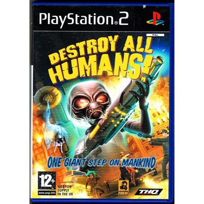 DESTROY ALL HUMANS! PS2