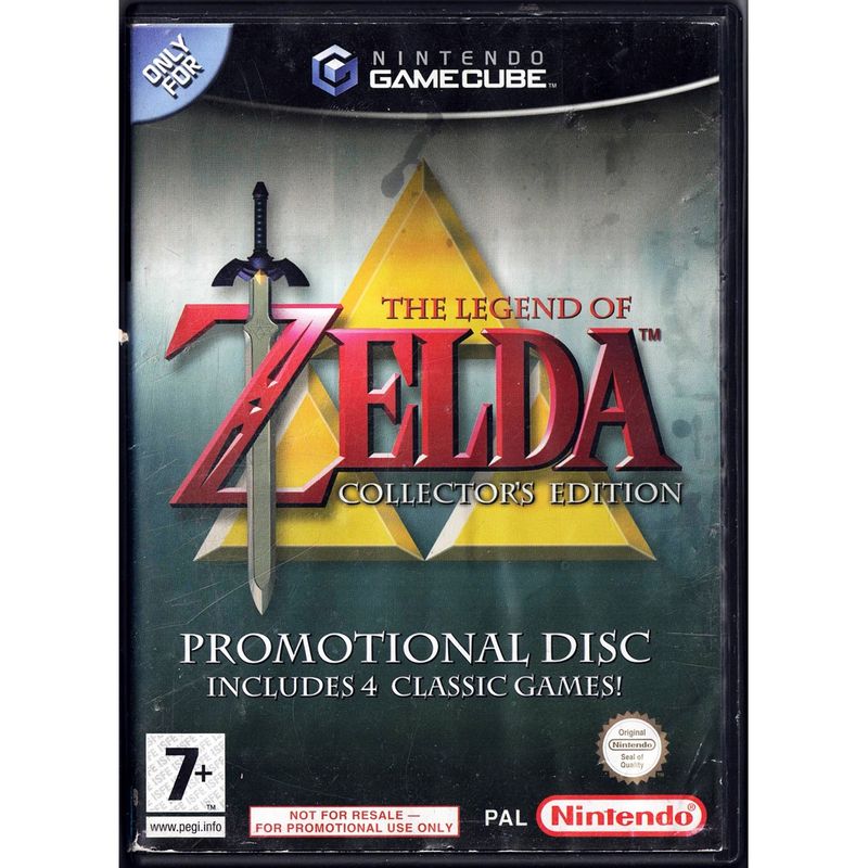 THE LEGEND OF ZELDA COLLECTORS EDITION GAMECUBE