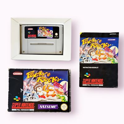 POCKY & ROCKY SNES SCN