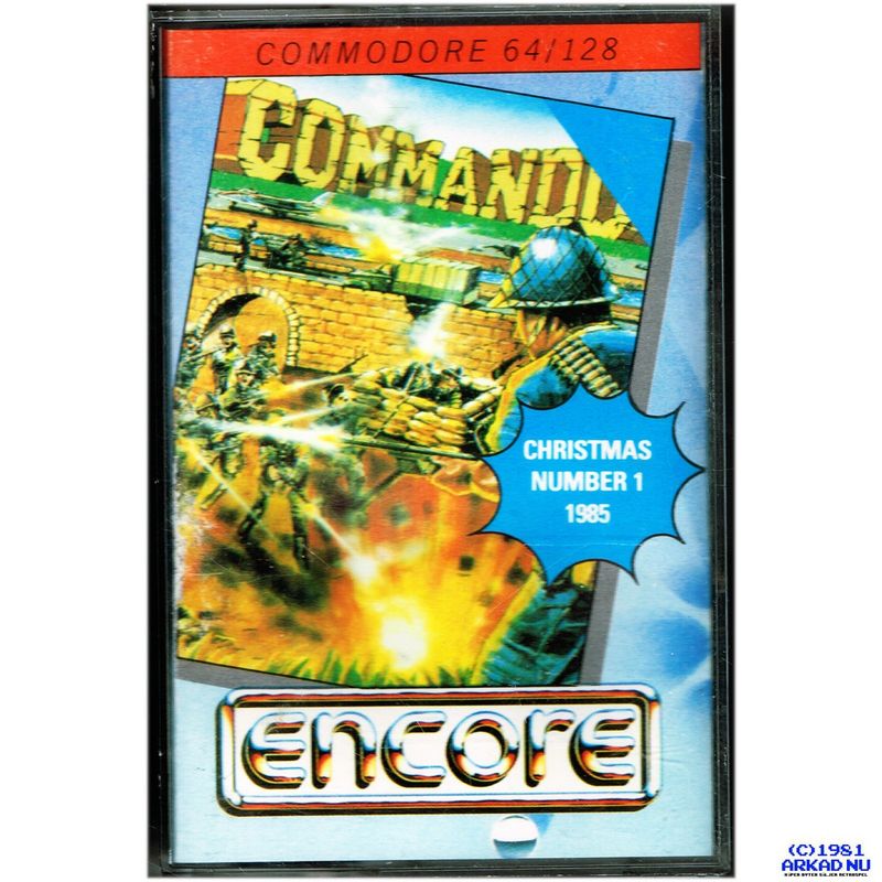 COMMANDO C64 KASSETT