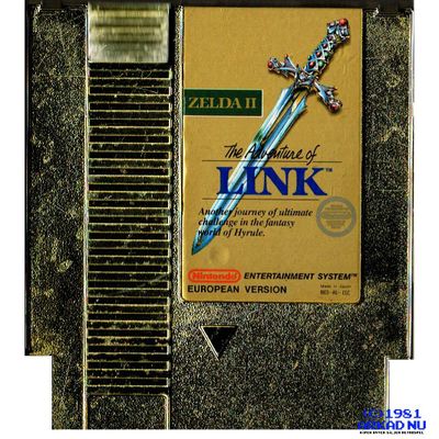 ZELDA II THE ADVENTURE OF LINK NES YAPON