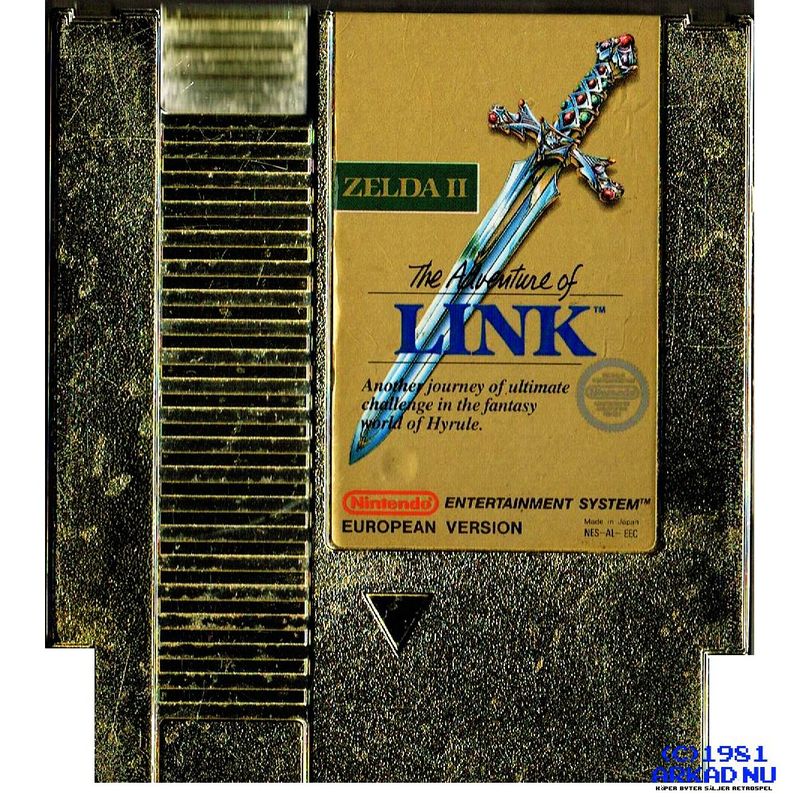 ZELDA II THE ADVENTURE OF LINK NES YAPON