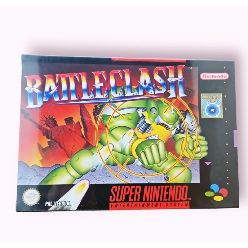 BATTLECLASH SNES NYTT INPLASTAD