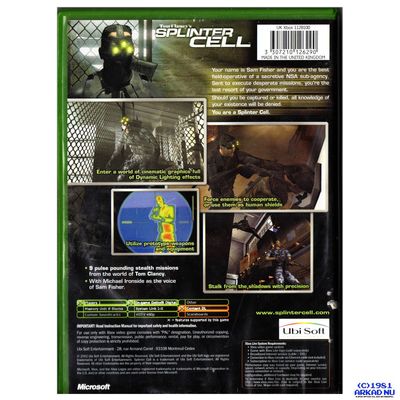 SPLINTER CELL XBOX