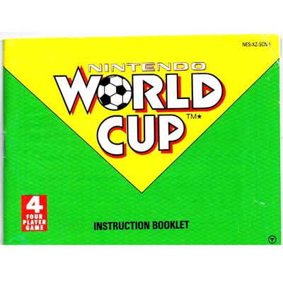 NINTENDO WORLD CUP NES SCN