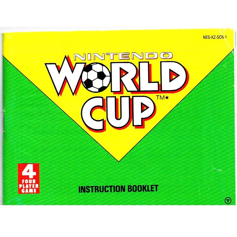 NINTENDO WORLD CUP NES SCN