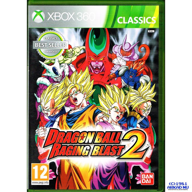 DRAGON BALL RAGING BLAST 2 XBOX 360