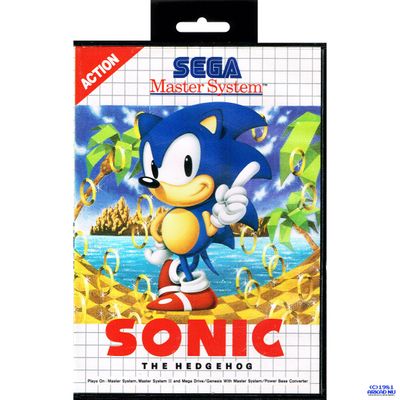 SONIC THE HEDGEHOG MASTERSYSTEM