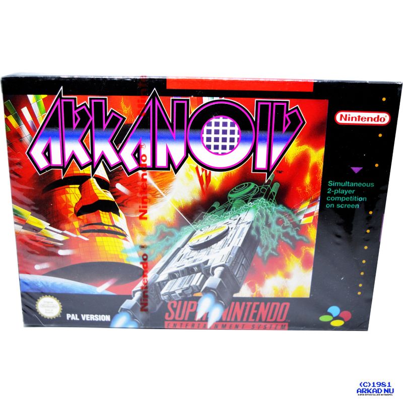 ARKANOID SNES INPLASTAD