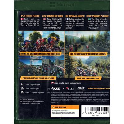 LE TOUR DE FRANCE 2018 XBOX ONE