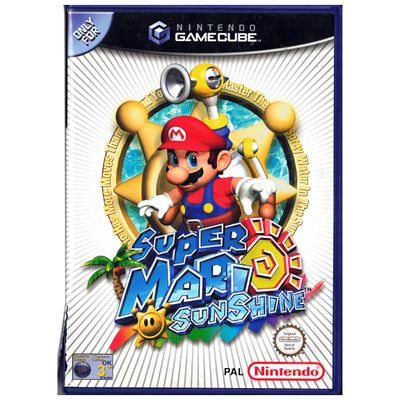 SUPER MARIO SUNSHINE GAMECUBE OBS LÄS!!!!