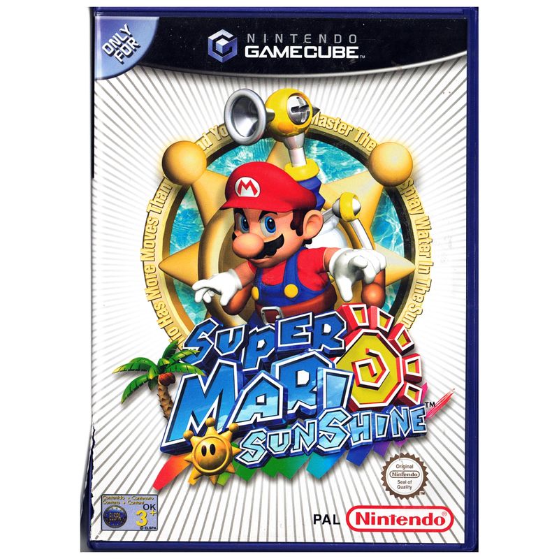 SUPER MARIO SUNSHINE GAMECUBE OBS LÄS!!!!