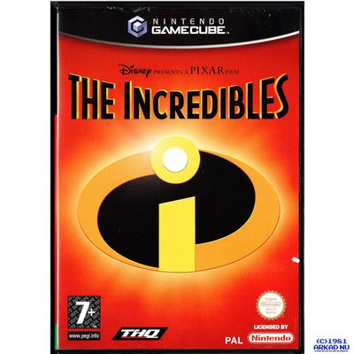 THE INCREDIBLES GAMECUBE