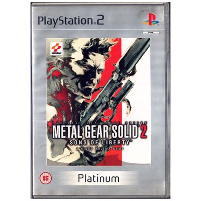 METAL GEAR SOLID 2 SONS OF LIBERTY PS2