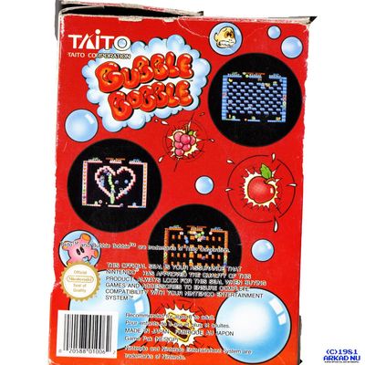 BUBBLE BOBBLE NES SCN