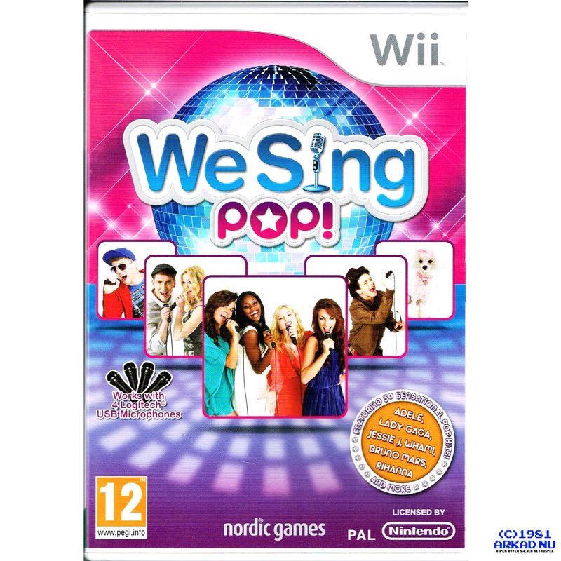 WE SING POP WII