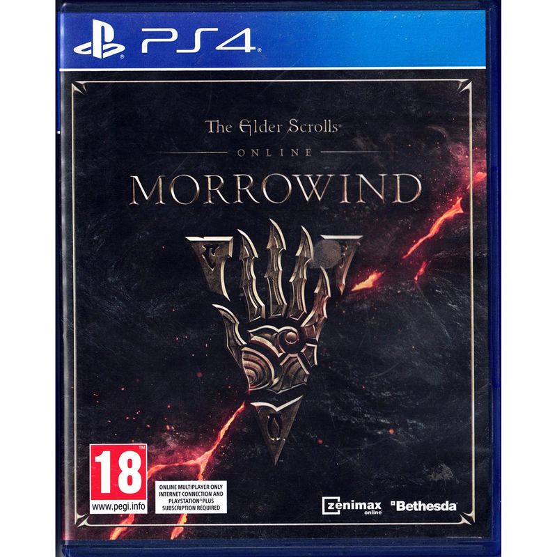 THE ELDER SCROLLS ONLINE MORROWIND PS4