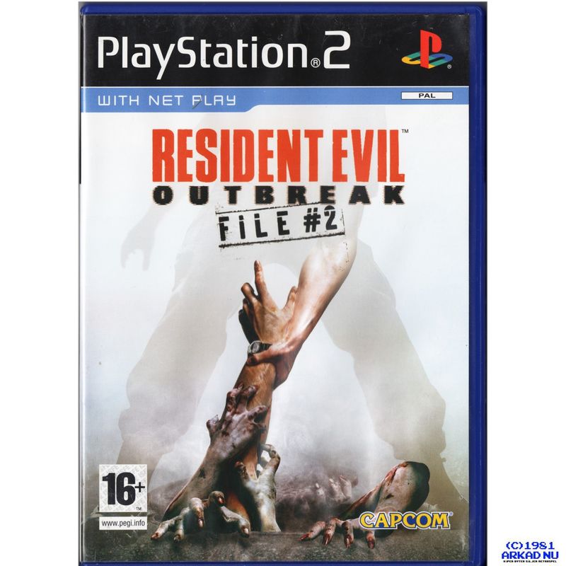 RESIDENT EVIL OUTBREAK FILE #2 PS2