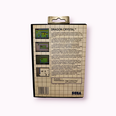 DRAGON CRYSTAL MASTERSYSTEM