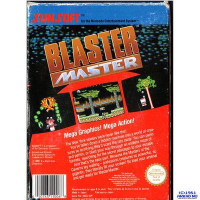 BLASTER MASTER NES SCN