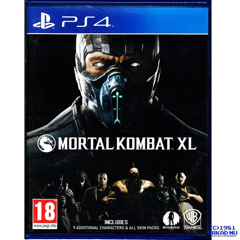 MORTAL KOMBAT XL PS4