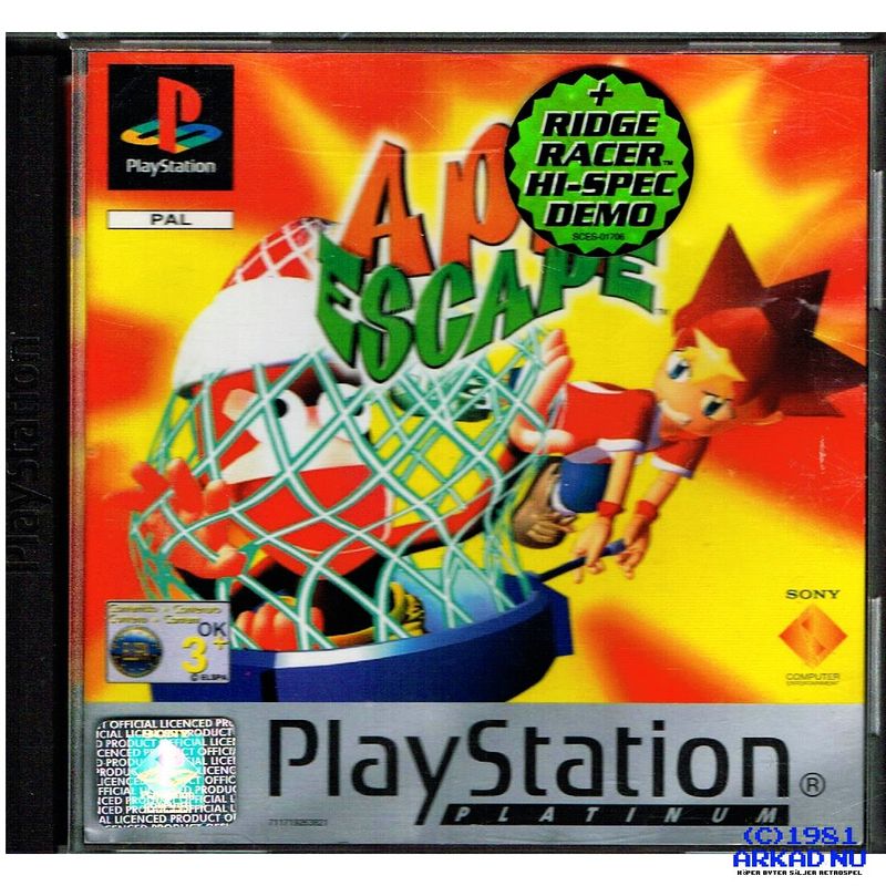 APE ESCAPE PS1