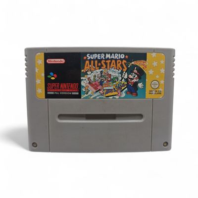 SUPER MARIO ALL-STARS SNES SCN NYTT BATTERI