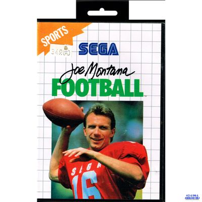 JOE MONTANA FOOTBALL MASTERSYSTEM