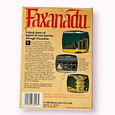 FAXANADU NES SCN