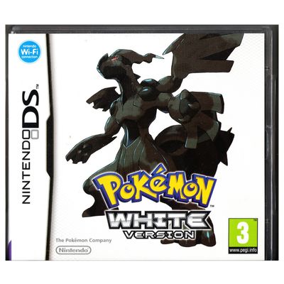 POKEMON WHITE VERSION DS SVENSK UTGÅVA