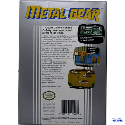 METAL GEAR NES SCN NYSKICK