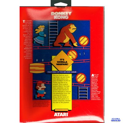 DONKEY KONG APPLE II INPLASTAD