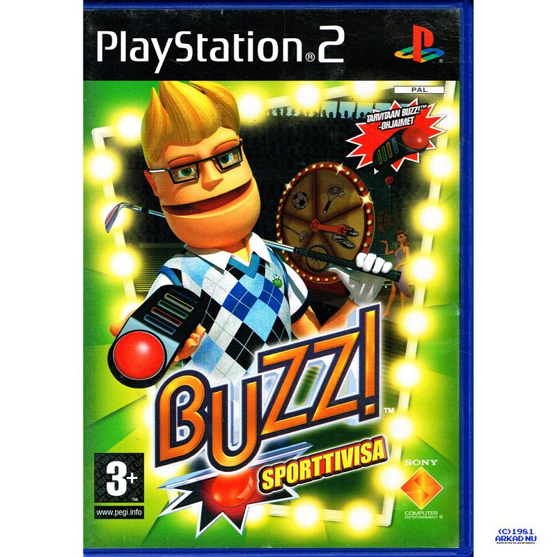 BUZZ SPORTTIVISA PS2