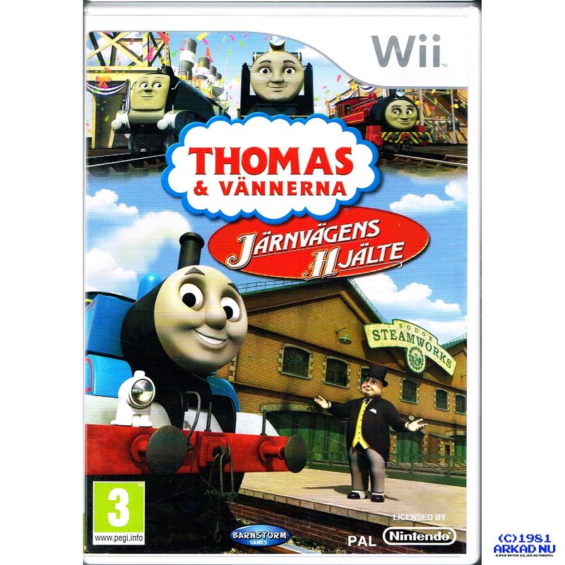 THOMAS & VÄNNERNA JÄRNVÄGENS HJÄLTE WII