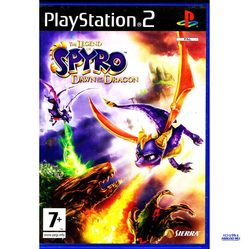 THE LEGEND OF SPYRO DAWN OF THE DRAGON PS2