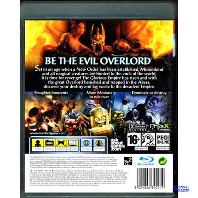 OVERLORD II PS3