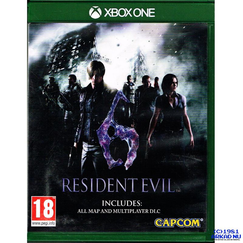 RESIDENT EVIL 6 XBOX ONE