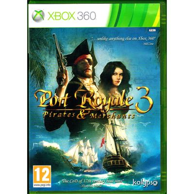 PORT ROYALE 3 PIRATES & MERCHANTS XBOX 360