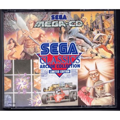 SEGA CLASSICS ARCADE COLLECTION LIMITED EDITION MEGA-CD