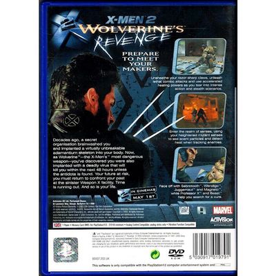 X-MEN 2 WOLVERINES REVENGE PS2