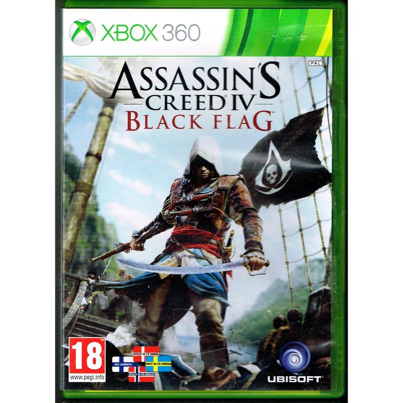 ASSASSINS CREED IV BLACK FLAG XBOX 360