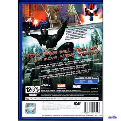 SPIDER-MAN WEB OF SHADOWS AMAZING ALLIES EDITION PS2