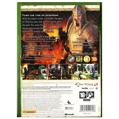 ELDER SCROLLS IV OBLIVION XBOX 360