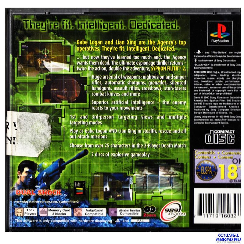 SYPHON FILTER 2 PS1